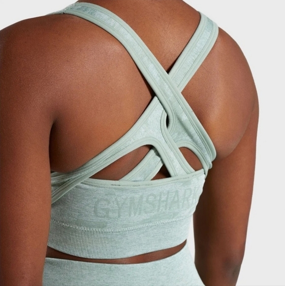 Gynshark camo seamless sports bra - Picture 2 of 5